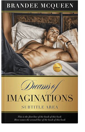 Pre Made Book Cover Tan