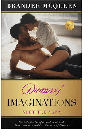 Pre Made Book Cover Tan