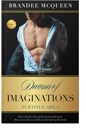 Pre Made Book Cover Calico