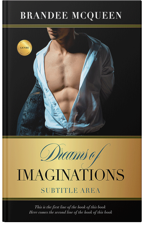 Front view of Premade Erotica Book Cover - Calico