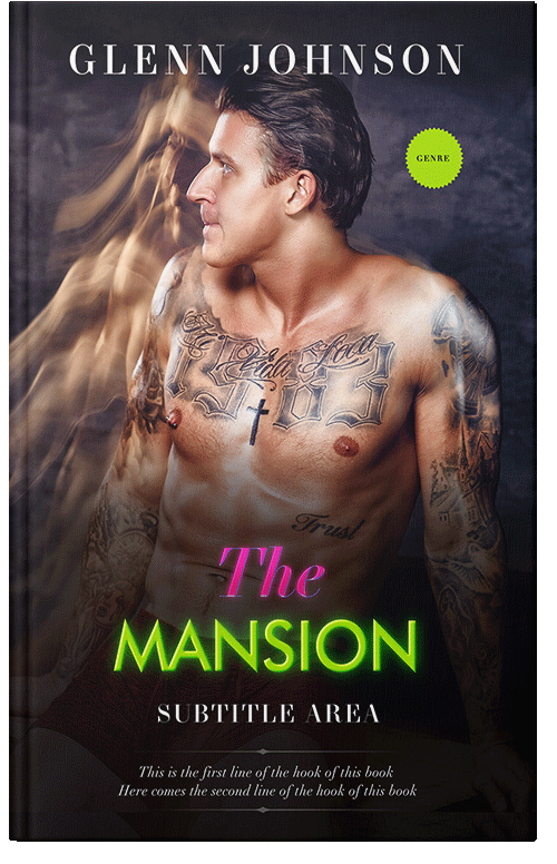 Front view of Premade Erotica Book Cover - Tan