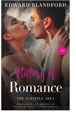 Pre Made Book Cover Cocoa Brown