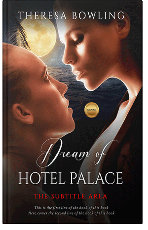 Premade Book Cover Antique Brass