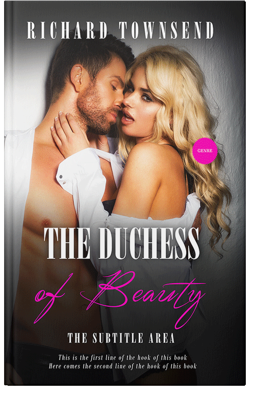 Front view of Premade Erotica Book Cover - Tonys Pink