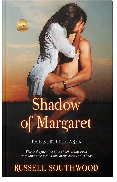 Front view of Premade Erotica Book Cover - Tan