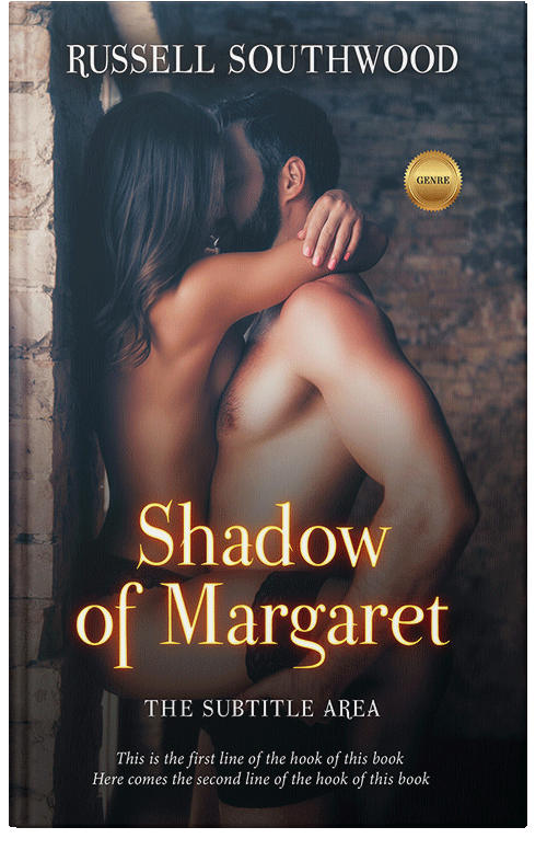 Front view of Premade Erotica Book Cover - Shark