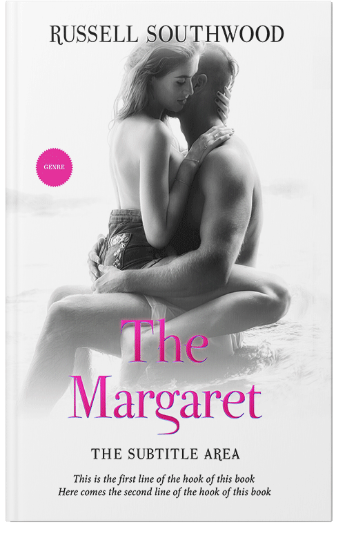 Front view of Premade Erotica Book Cover - Pale Slate