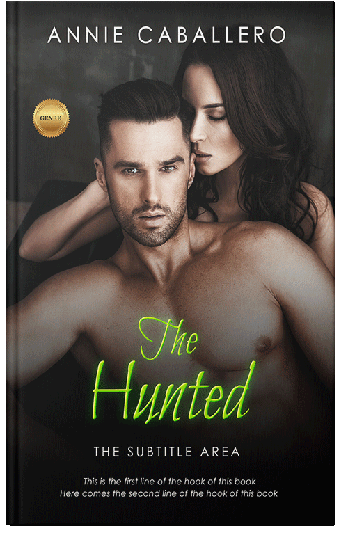 Front view of Premade Erotica Book Cover - Indian Khaki