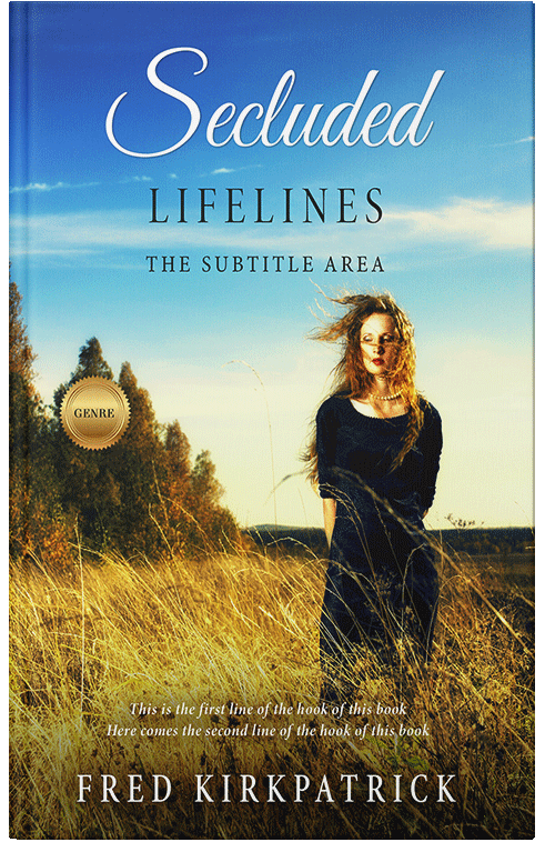 Front view of Premade Romance Book Cover - Zombie