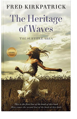 Pre Made Book Cover Bistre