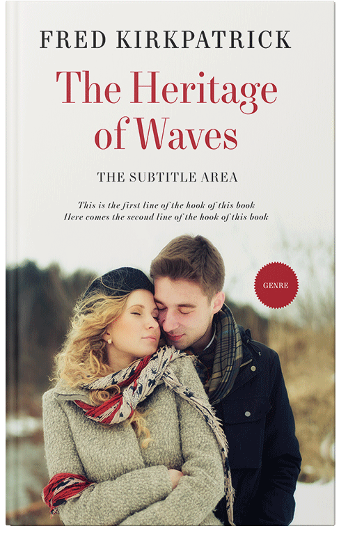 Front view of Premade Romance Book Cover - Baltic Sea