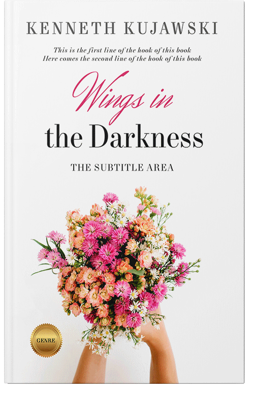 Front view of Premade Romance Book Cover - Almond