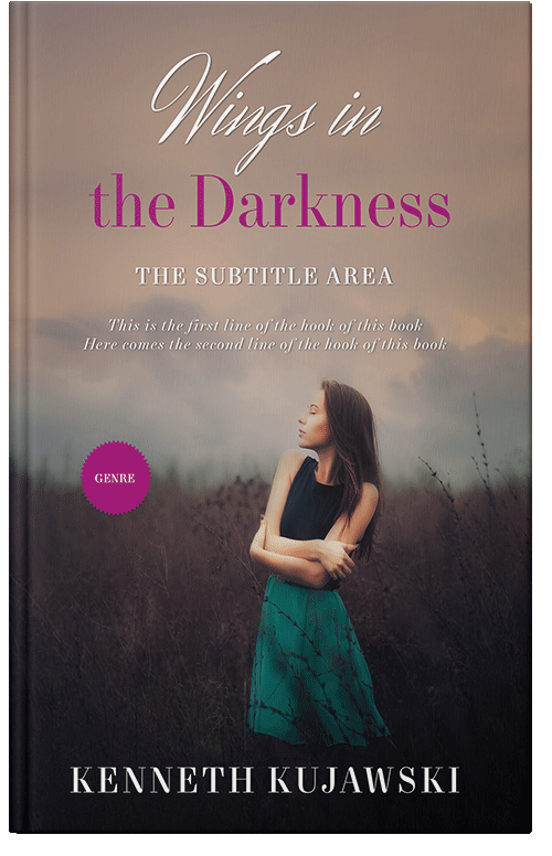 Front view of Premade Romance Book Cover - Donkey Brown