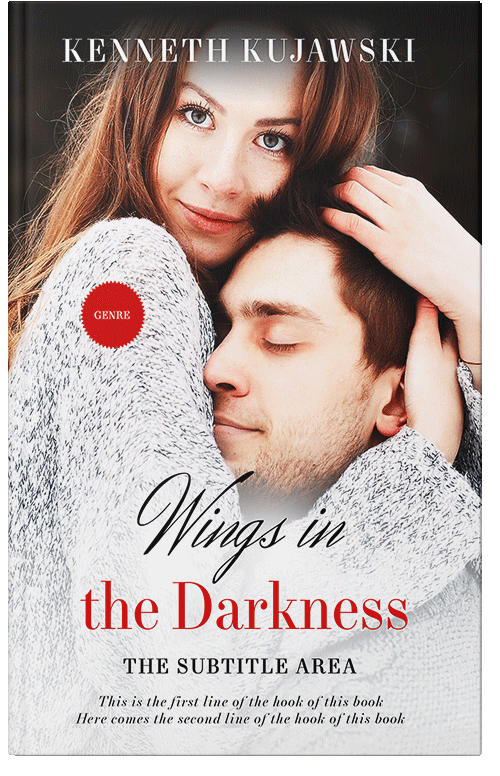 Front view of Premade Romance Book Cover - Bizarre