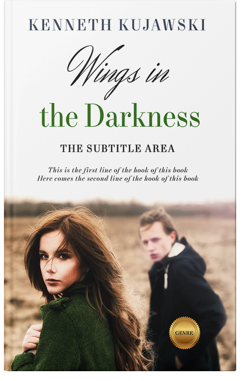 Front view of Premade Romance Book Cover - Brandy