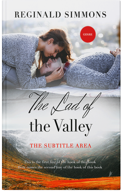 Front view of Premade Romance Book Cover - Shark