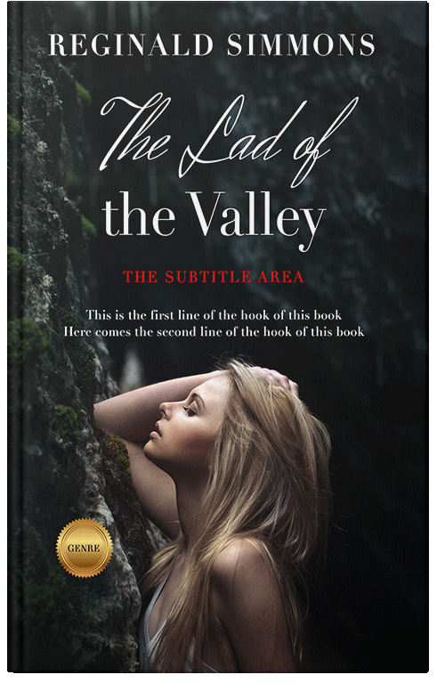 Front view of Premade Romance Book Cover - Woodsmoke