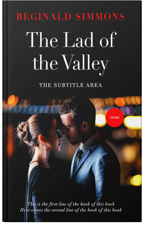 Front view of Premade Romance Book Cover - Woodsmoke