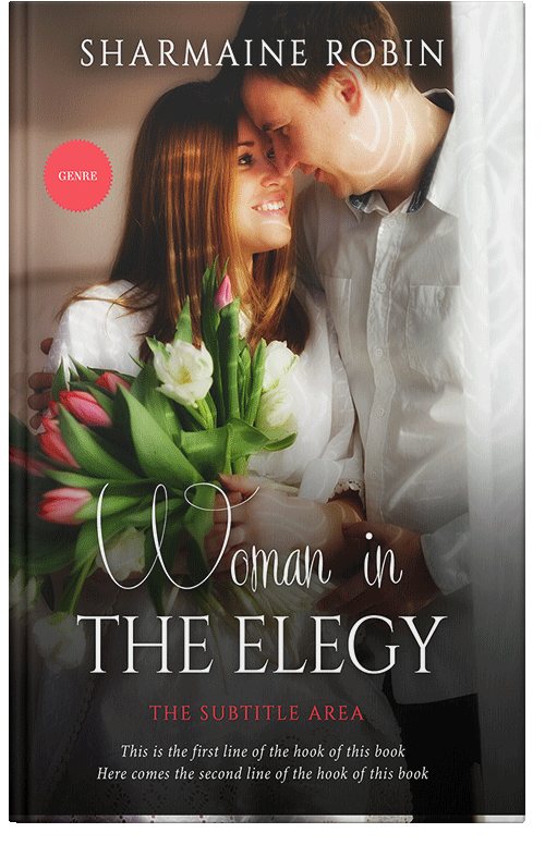 Front view of Premade Romance Book Cover - Birch