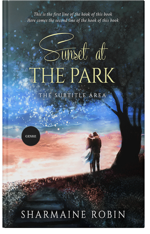 Front view of Premade Romance Book Cover - Dust Storm