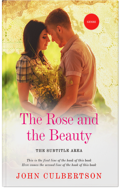 Front view of Premade Romance Book Cover - Rum Swizzle