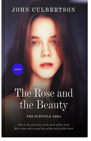 Premade Book Cover Calico