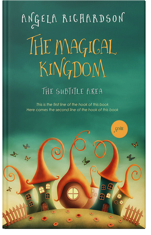 Front view of Premade Fantasy Book Cover - Whiskey