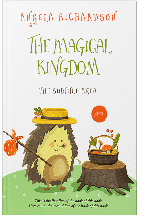 Front view of Premade Children's Book Cover - Wild Willow