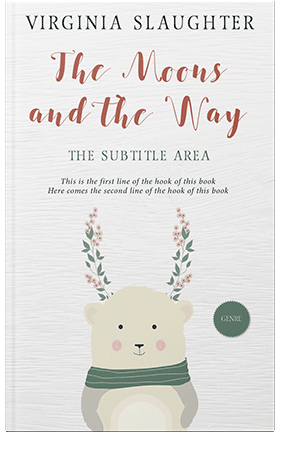 Pre Made Book Cover Pampas