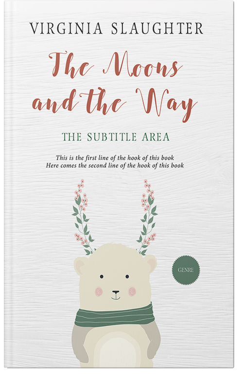 Front view of Premade Children's Book Cover - Pampas