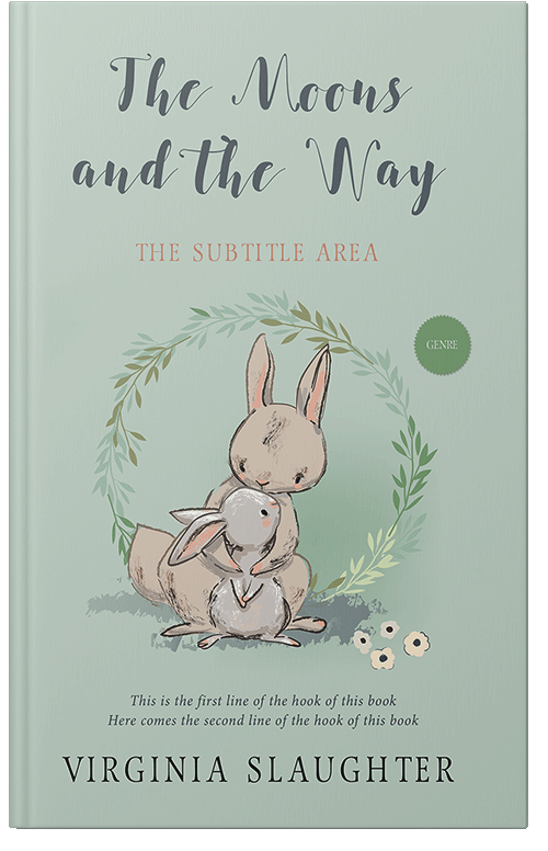 Front view of Premade Romance Book Cover - Clay Ash