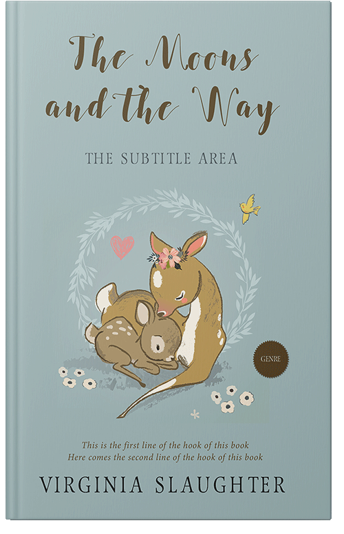 Front view of Premade Family & Parenting Book Cover - Tower Gray