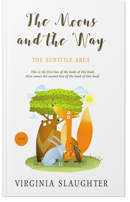 Front view of Premade Nature Book Cover - Pizza