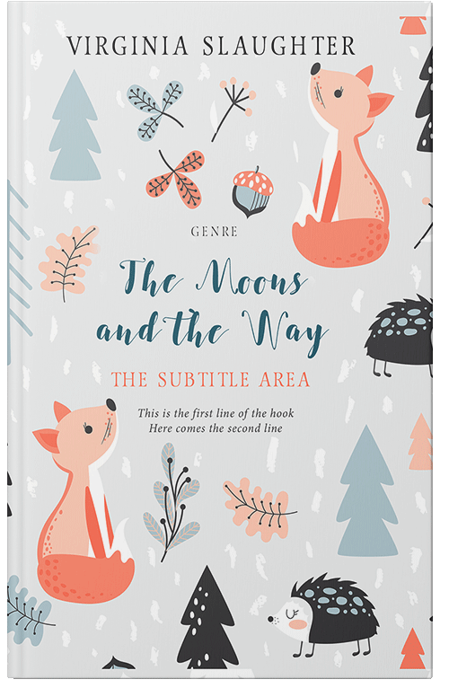 Front view of Premade Nature Book Cover - Pampas