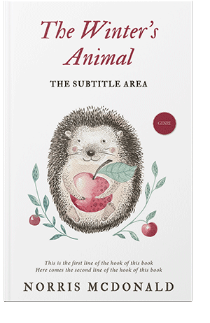 Pre Made Book Cover Wafer