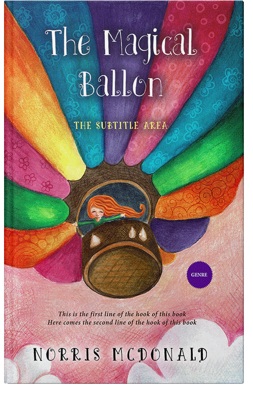 Front view of Premade Fantasy Book Cover - Eden