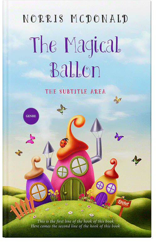 Front view of Premade Fantasy Book Cover - Botticelli