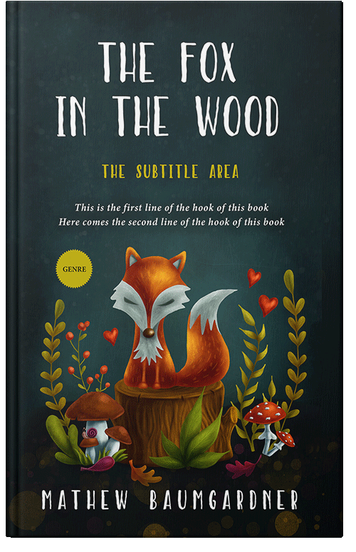 Front view of Premade Fantasy Book Cover - Aztec