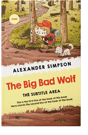 Pre Made Book Cover Tumbleweed