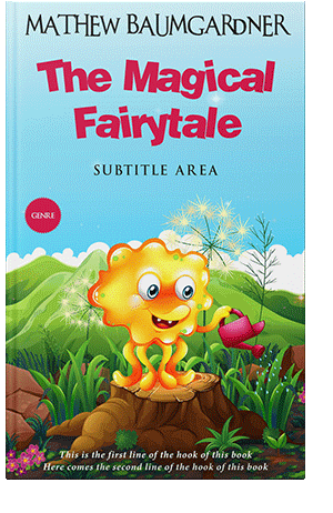 Pre Made Book Cover Spray