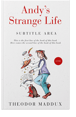 Pre Made Book Cover Wild Sand