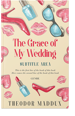 Pre Made Book Cover Albescent White