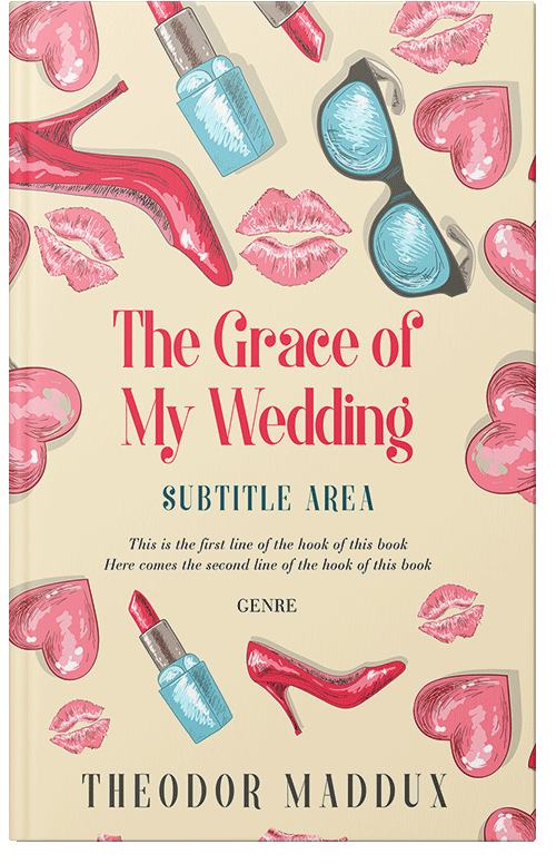 Front view of Premade Erotica Book Cover - Albescent White