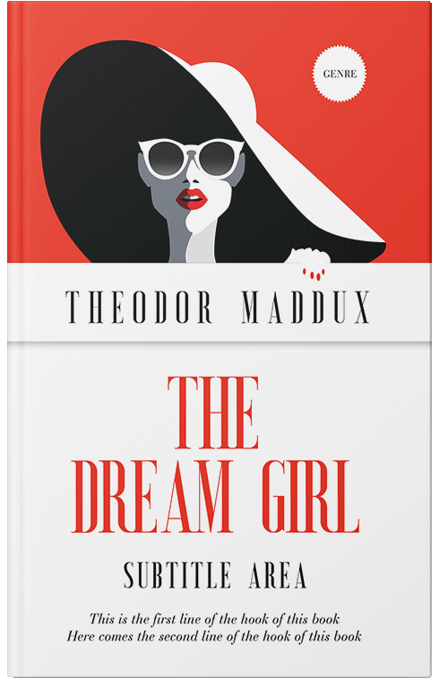 Front view of Premade Erotica Book Cover - Cinnabar