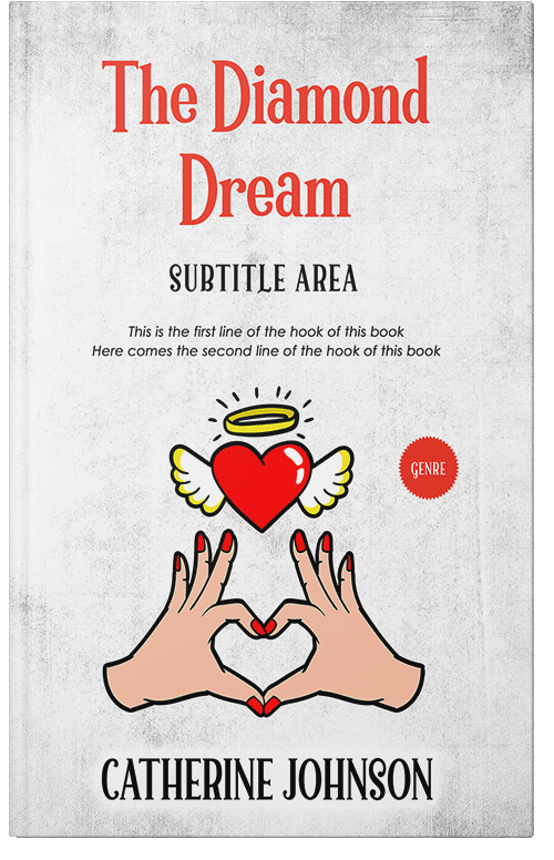 Front view of Premade Chick Lit Book Cover - Pampas