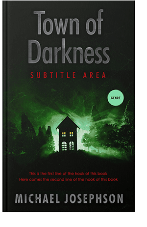 Pre Made Book Cover Midnight Moss