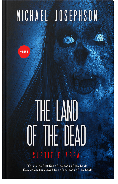 Front view of Premade Mystery & Thriller & Suspense Book Cover - Black Pearl