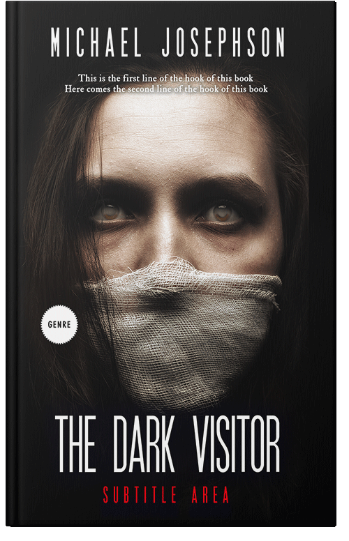 Front view of Premade Horror Book Cover - Rodeo Dust
