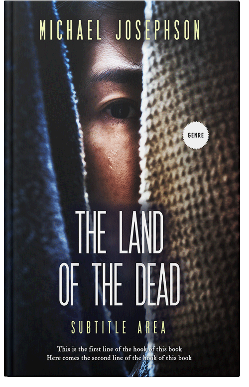 Front view of Premade Mystery & Thriller & Suspense Book Cover - Woodsmoke