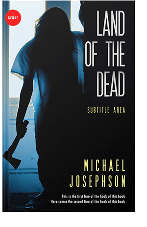 Pre Made Book Cover Quill Gray